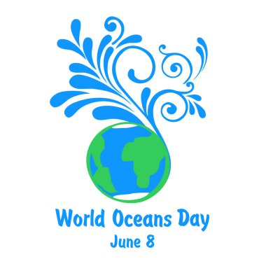  kutlama kartı tasarımı, vektör illüstrasyonu