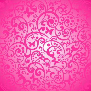 Süslü vektör deseni, dijital arkaplan