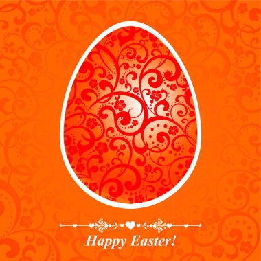 Paskalya temalı festival vektör çizimi