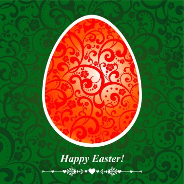 Paskalya temalı festival vektör çizimi