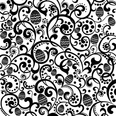 Paskalya temalı festival vektör çizimi