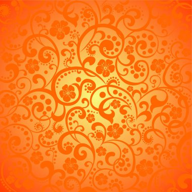 Süslü vektör deseni, dijital arkaplan