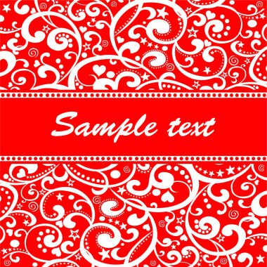 Süslü vektör deseni, dijital arkaplan