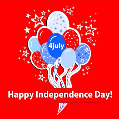  kutlama kartı tasarımı, vektör illüstrasyonu