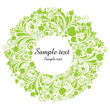 elma soyut vektör resimleme arkaplanı 