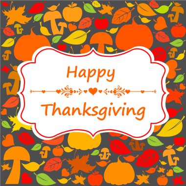 Sonbahar vektör resimleme arkaplanı 