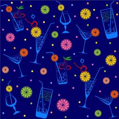 soyut içecekler vektör resimleme arkaplanı 