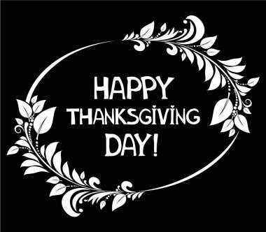 Mutlu Şükran Günü vektör illüstrasyon geçmişi