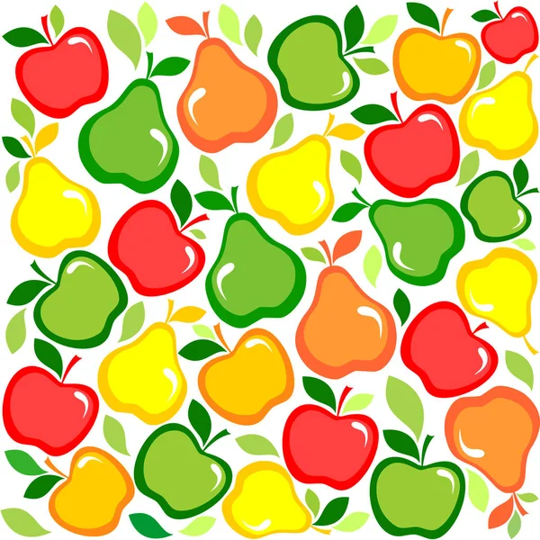 meyve vektör resimleme arkaplanı 