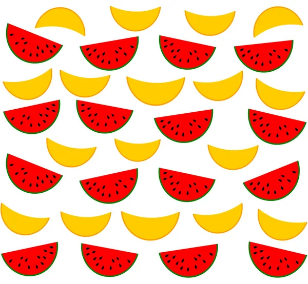 Fruits Vectoriel Illustration Fond — Image vectorielle