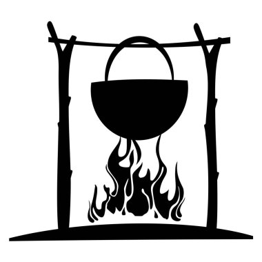 yemek pişirme vektörü resimleme arkaplanı 