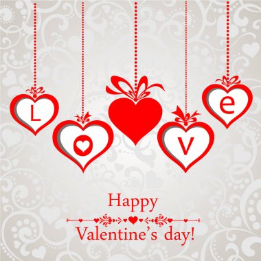 Sevgililer Günü vektör illüstrasyonunuz kutlu olsun. 