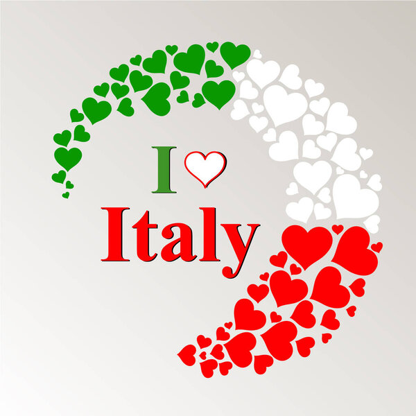 Italy independence day vector illustration 