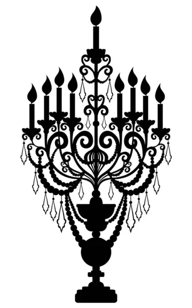 Avize vektör resimleme arkaplanı 