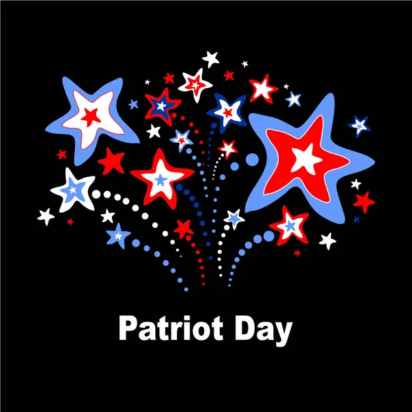 Patriot Day Vektor Illustration Hintergrund — Stockvektor