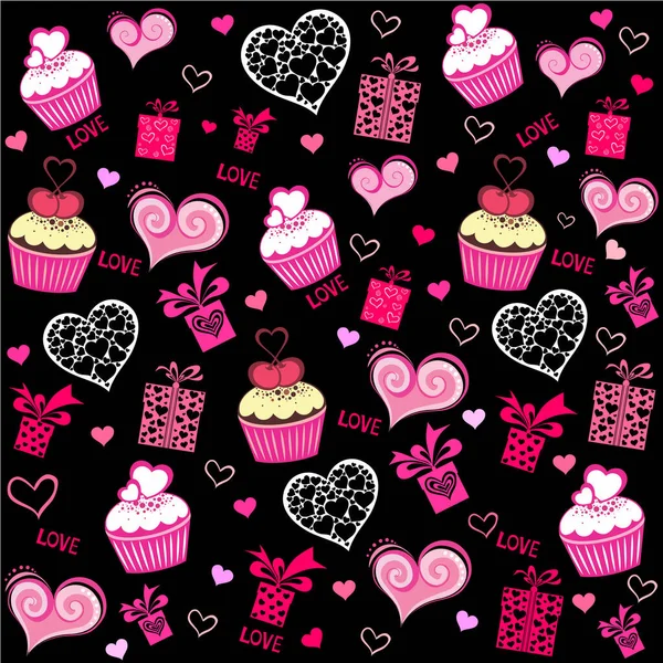 Sevgililer Günü vektör illüstrasyonunuz kutlu olsun. 