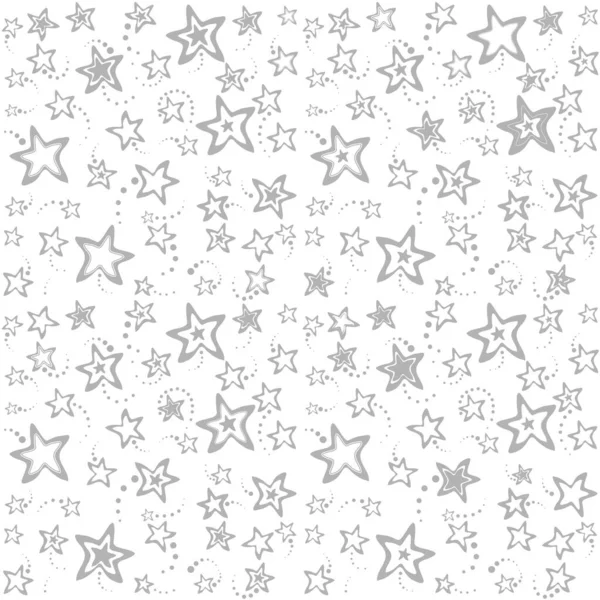 Vektor Illustration Hintergrund Mit Sternen — Stockvektor