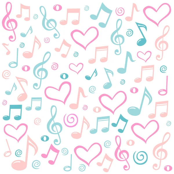 müzik soyut vektör resimleme arkaplanı 