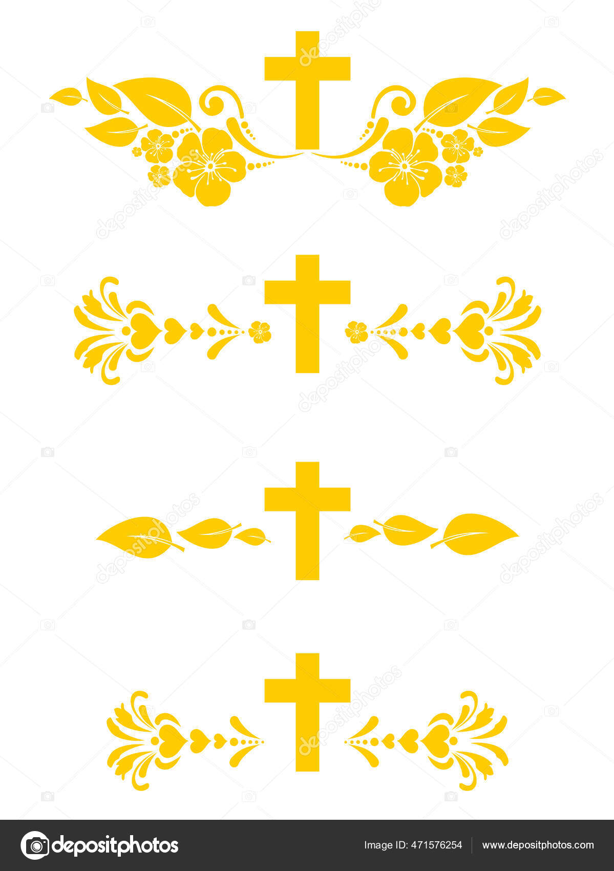 Cross Vector Illustration Background Stock Vector Image by ©artAnnaS