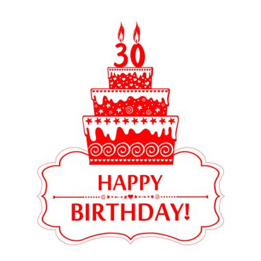 İyi ki doğdun konsept vektör illüstrasyon arka planı 