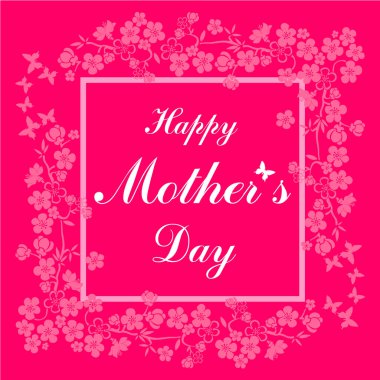 Anneler Günü konsept vektör örnekleme geçmişiniz kutlu olsun. 