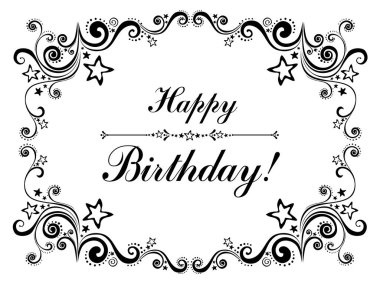 Mutlu yıllar vektör illüstrasyon arkaplanı 