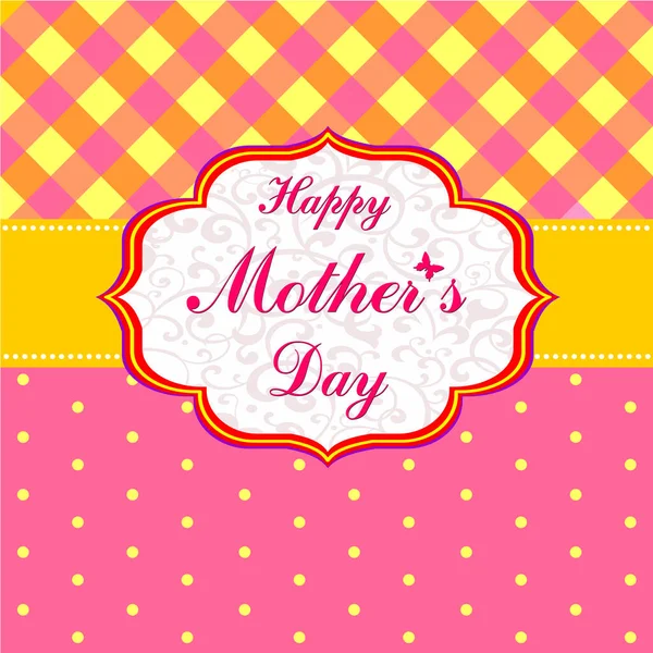 Happy Mother Day Konzept Vektor Illustration Hintergrund — Stockvektor