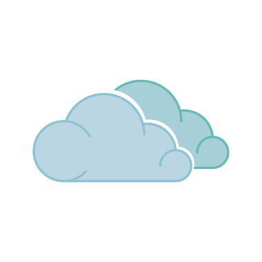 Hava tahmini vektör grafikleri