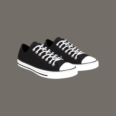 Sneakers ayakkabı vektör grafikleri