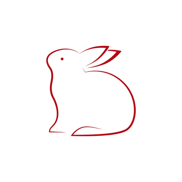 Graphiques Vectoriels Logo Lapin — Image vectorielle