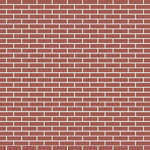 Red Brick Pattern Background Vector Graphics — Stock Vector