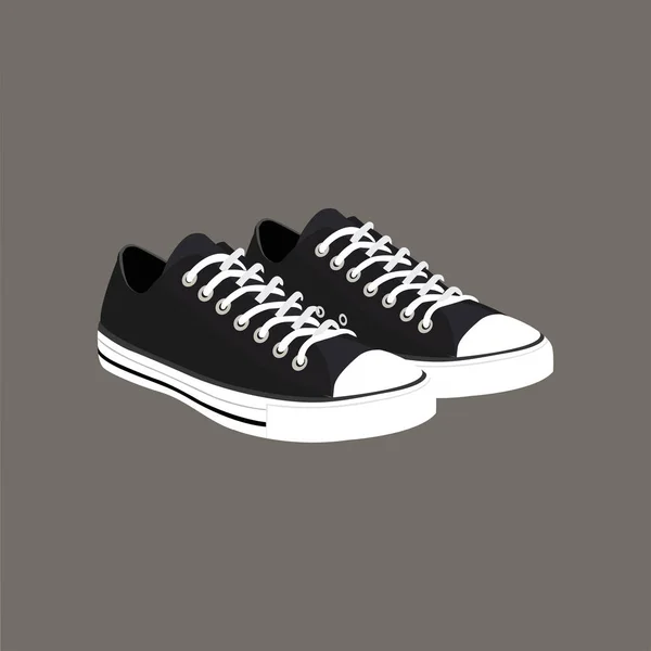 Zapatillas Zapatos Gráficos Vectoriales — Vector de stock