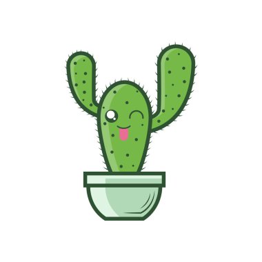 Kawai illüstrasyon keşişi gözlük vektör grafikleri takıyor