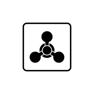 Simge kimyasal silah vektör grafikleri paketleniyor