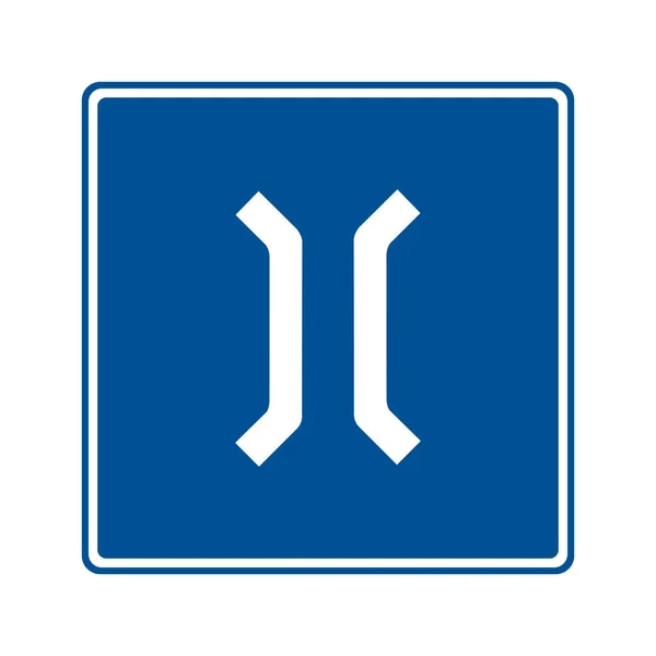 Graphiques Vectoriels Des Panneaux Signalisation — Image vectorielle