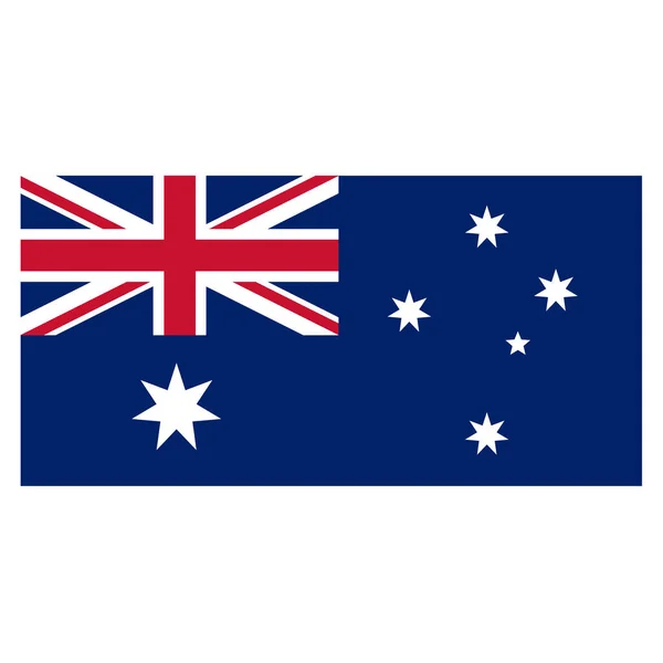 Australia Bandera Nacional Vector Gráficos — Archivo Imágenes Vectoriales