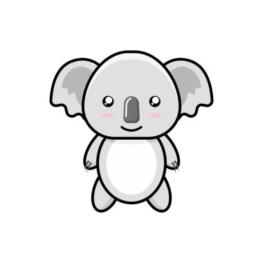 Koala çizgi film vektör grafikleri