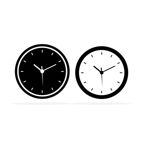 Kreis Uhr Vektorgrafik — Stockvektor