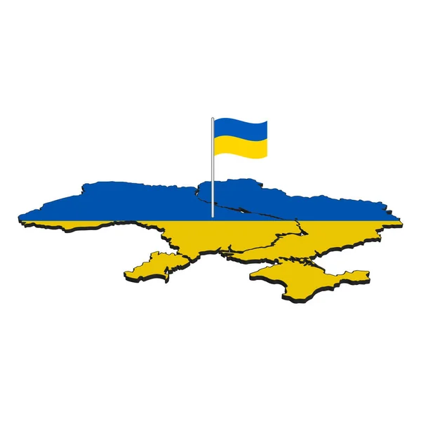 Litvanya haritası 3d vektör grafikleri