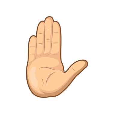 Avuç içi vektör grafikleri