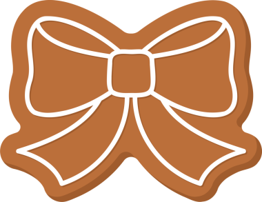 ok şeklinde zencefilli kurabiye