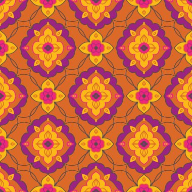 Renkli Fas veya Meksika süsleri