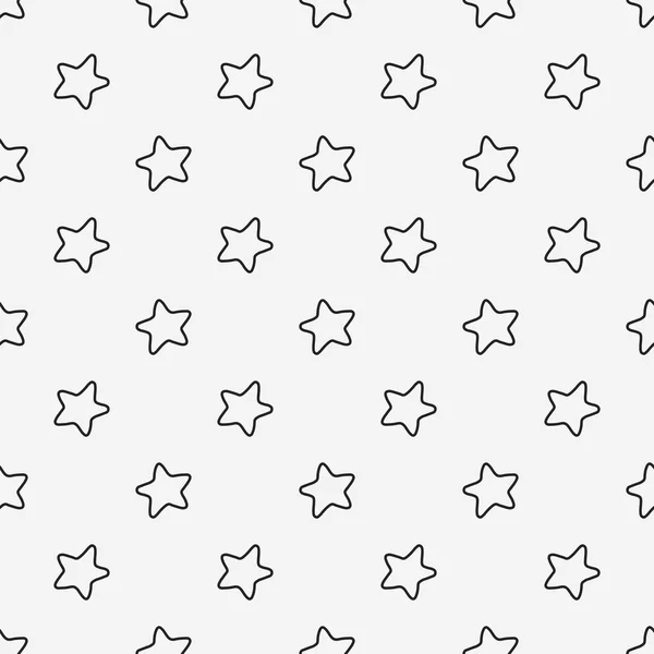 Patrón sin costuras con estrellas — Vector de stock