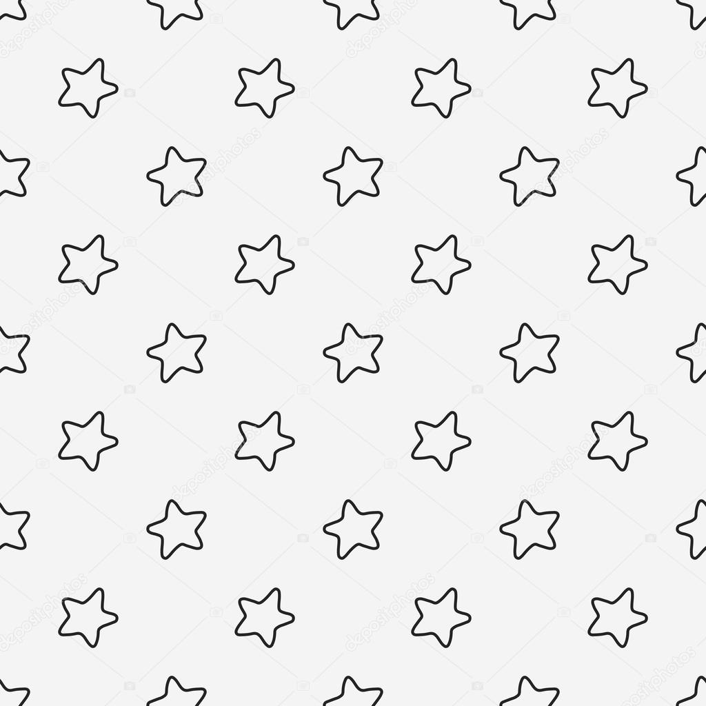 seamless pattern with stars