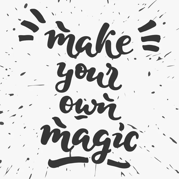 Faire votre propre magie — Image vectorielle