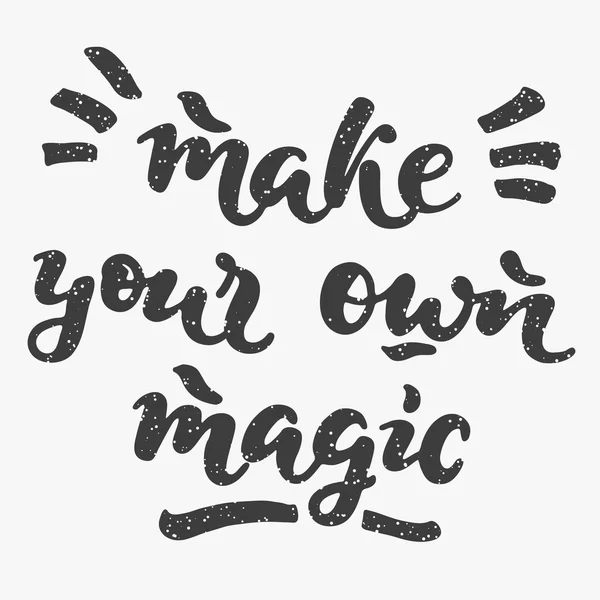 Hacer tu propia magia — Vector de stock