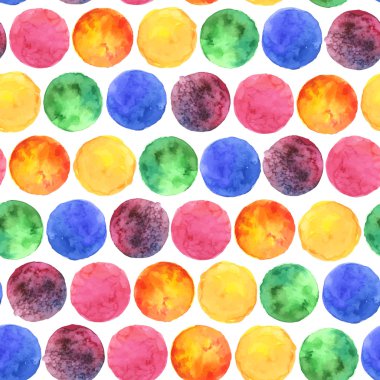 Güzel daireler ile desen