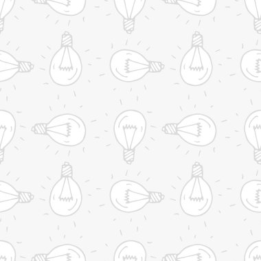 İyi fikir el çizilmiş desen