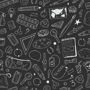 farklı malzeme ile kontur deseni