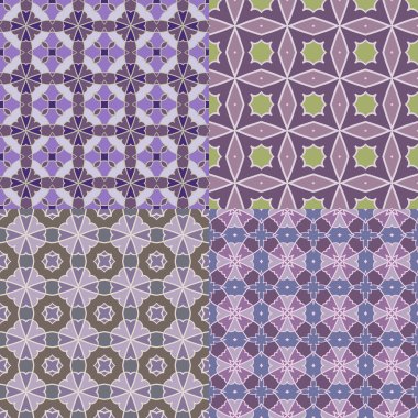 kesintisiz geometrik desenleri